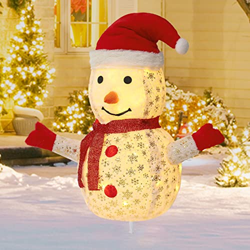 Lighted Snowman Christmas Decorations