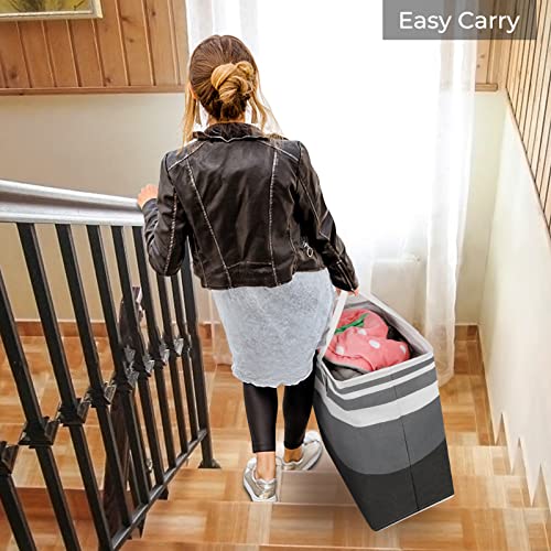 2-Pack Large Laundry Basket,75L Each Waterproof, Freestanding Laundry Hamper