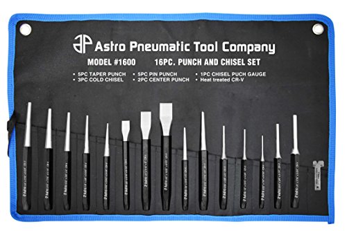 16-Piece Punch and Chisel Set