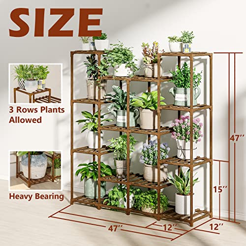 Tall Plant Stands for Indoor/Outdoor