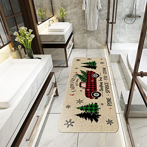 Set of 2 Christmas Kitchen Mats