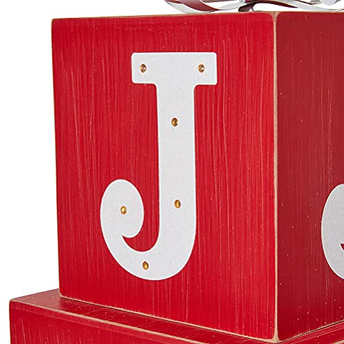 Wooden Double-Sided Wording Christmas & Fall Decorations