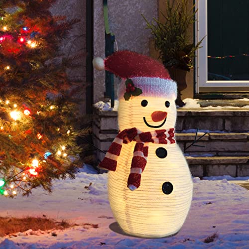 Lighted Snowman Christmas Decorations