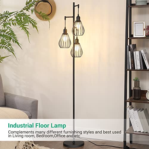 Standing Lamp w/ 3 Adjustable Heads