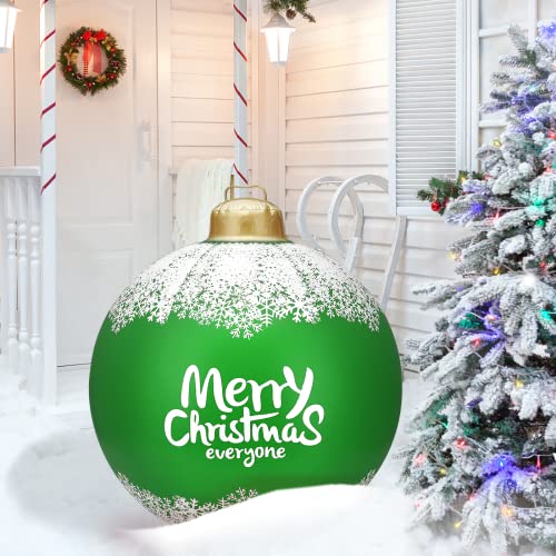 24in Giant Christmas Balls Outdoor Decoration w LEDS