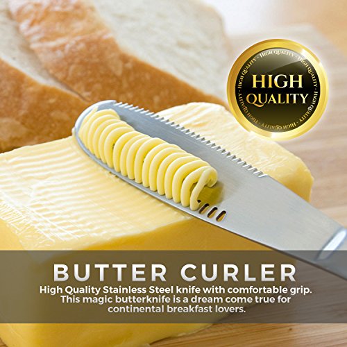 3 in 1 Knife  Stainless Steel Butter Spreader