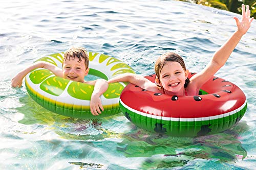 4PCS Fruit Pool Floats for Kids & Adults Beach Outdoor Party Supplies