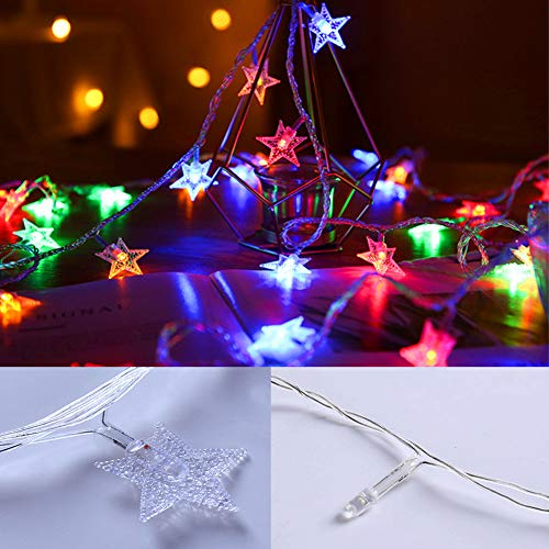 100 LED Star Christmas Lights