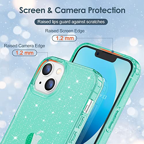 Slim Case for iPhone 13 Soft Liquid Silicone Gel Rubber Bumper, Anti-Scratch Microfiber Lining