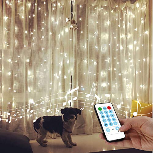 New Sound Activated Function USB Powered Fairy Lights with Timer, Can Sync with Any Voice