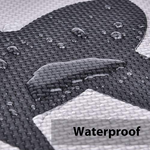 Large 25 PCs Baby Puzzle Play Mat Tiles w/ 9 Patterns