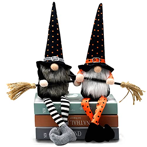 Halloween Witch Gnomes Plush for Tier Tray Decor,ation