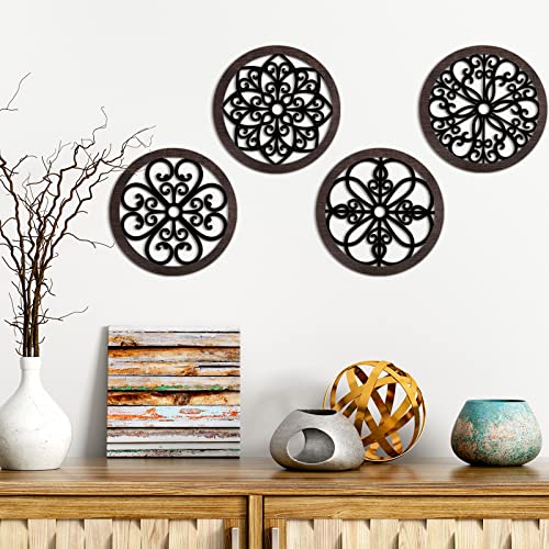 4 Pack Thicken Modern Wall Wood Decor