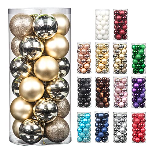 24pcs 2.36in Christmas Balls Decoration