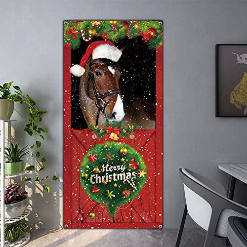 Cute  Christmas Door Cover  Decorations