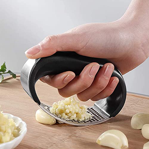 Garlic Mincer Stainless Steel w/ Ergonomic Handle