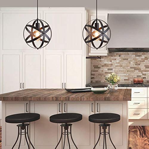 Globe Modern Industrial Pendant Light Fixtures