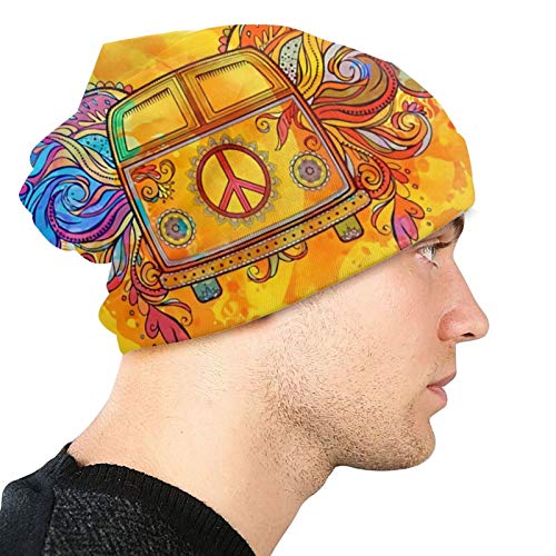 Skull Cap Hippie Vintage for Men/Women