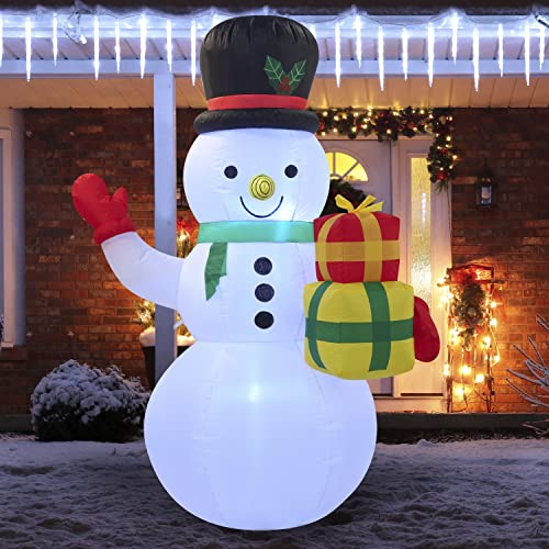 5 FT Christmas Inflatable Snowman Decoration w/ LEDs