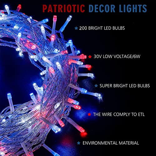 66ft 200 LED Christmas String Lights