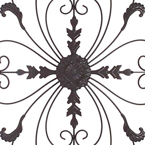 Home Collection Metal Wall Decoration, Victorian Style