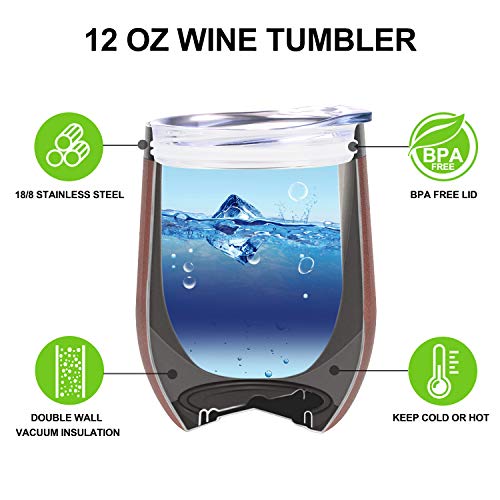 Wine Tumbler Mommy Shark Cup for Mothers Day/Birthday Gift