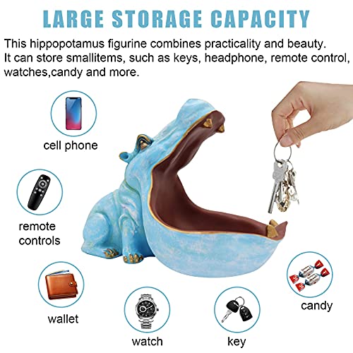 Hippo Key Storage Box Home Decoration