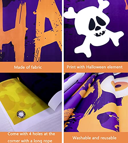 Extra Large Happy Halloween Banner