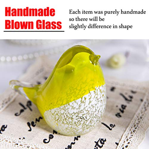 Handmade Bird Blown Glass Figurine