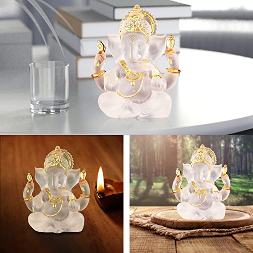 Resin Statue of Lord Ganesha, Elephant God God Statue Sculpture idol