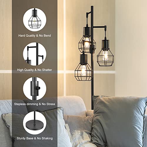 Standing Lamp w/ 3 Adjustable Heads