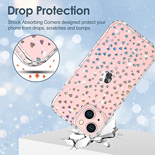 Slim Case for iPhone 13 Soft Liquid Silicone Gel Rubber Bumper, Anti-Scratch Microfiber Lining