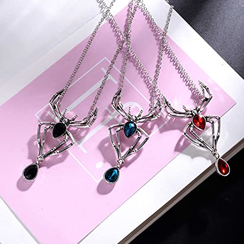 Halloween Vintage Gothic Spider Necklace for Women