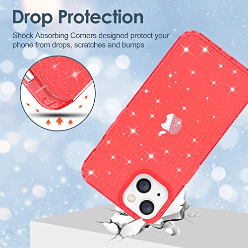 Slim Case for iPhone 13 Soft Liquid Silicone Gel Rubber Bumper, Anti-Scratch Microfiber Lining