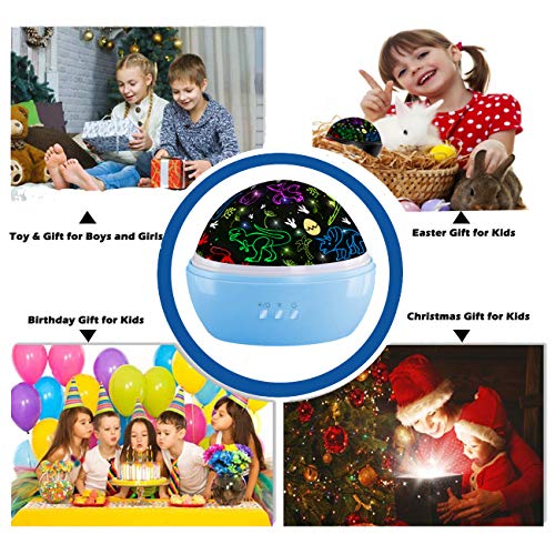 Dinosaur Projection Toys for Kids Bedroom Decor