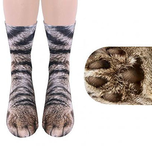 Funny Animal Paw Socks for Christmas Gift