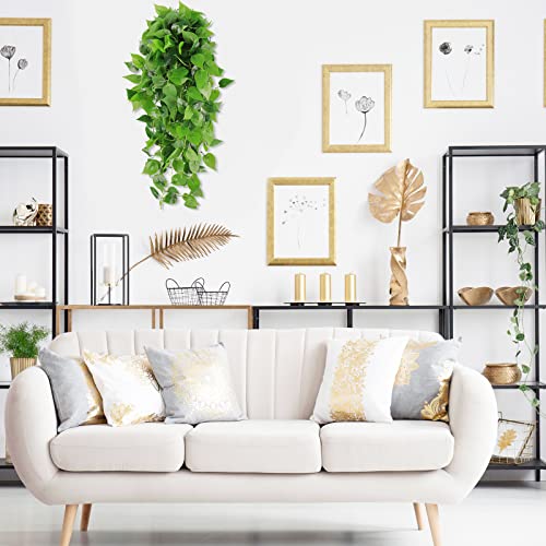 2pcs Artificial Hanging Plants 3.6ft Fake Ivy Vine Fake Ivy Leaves for Wedding Wall House Room Patio