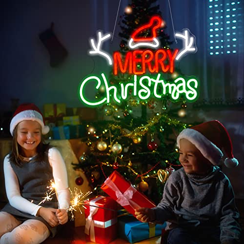 Merry Christmas Neon LED Signs Decoration