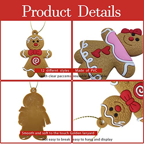 Gingerbread Ornaments for Christmas Tree Decoration