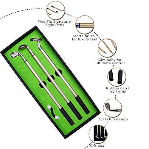 Golf Pen Gift Set- Cool Office Gadgets