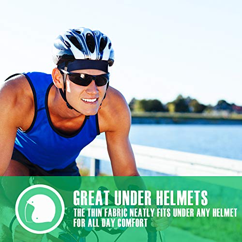 9 Pcs Helmet Liner Skull Cap Running Hats - Sweat Wicking