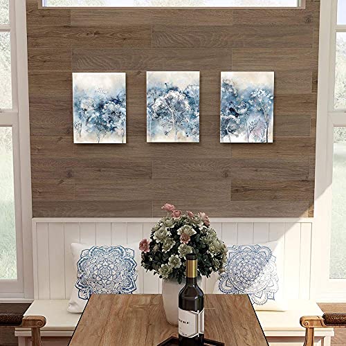 Dandelion Wall  Decor Art Canvas Room 12×16 inch ,3 Panels