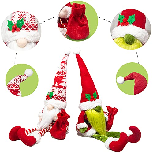 2 Pcs Christmas Gnomes Decorations