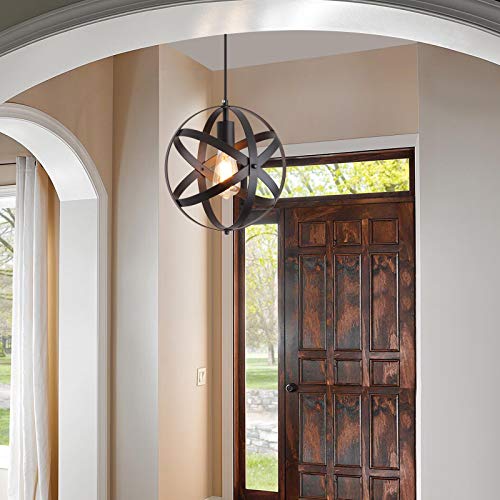 Globe Modern Industrial Pendant Light Fixtures