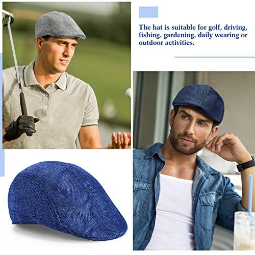 11 Pieces Men's Flat Cap Ivy Irish Hats