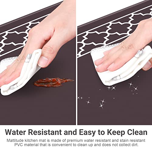 [2 PCS] Cushioned Anti-Fatigue Kitchen Rug