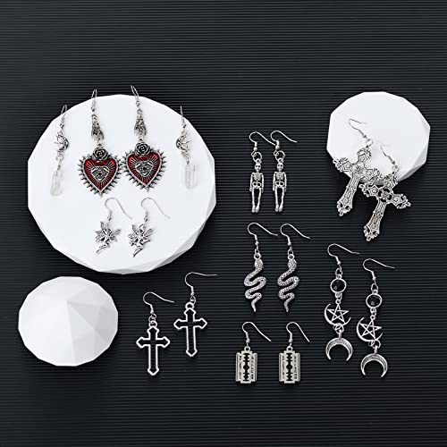 Gothic Punk Vintage Earrings Set for Men/Women