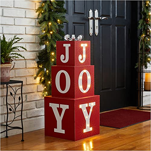 Wooden Double-Sided Wording Christmas & Fall Decorations