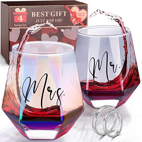 Wine Glasses for Wedding Gifts