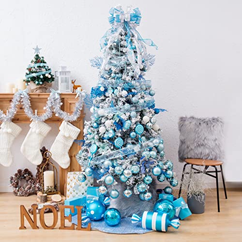 45pcs Christmas Ball Ornaments for Christmas Trees Decorations